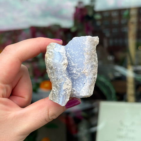 Ravenstone Crystals Blue Lace Agate "Carmela"