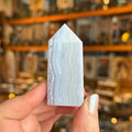 Ravenstone Crystals Blue Lace Agate "Ethel"