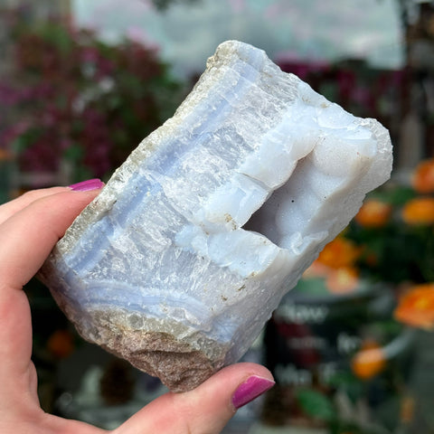 Ravenstone Crystals Blue Lace Agate "Henrietta"