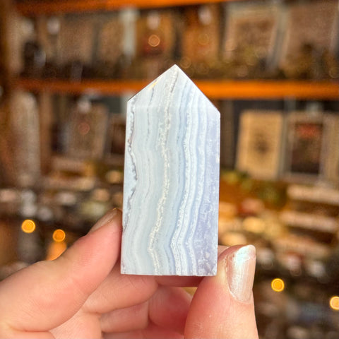 Ravenstone Crystals Blue Lace Agate "John"