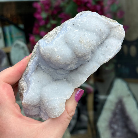 Ravenstone Crystals Blue Lace Agate "Soleil"