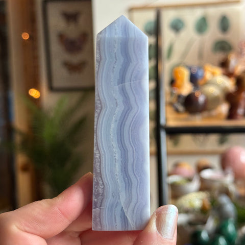 Ravenstone Crystals Blue Lace Agate "Sosie"