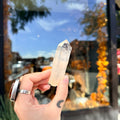 Ravenstone Crystals Blue Smoke Golden Healer Quartz "Bodhi"