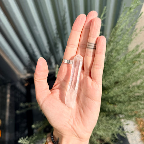 Ravenstone Crystals Blue Smoke Golden Healer Quartz "Callan"