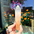 Ravenstone Crystals Blue Smoke Golden Healer Quartz "Carolyn"