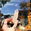Ravenstone Crystals Blue Smoke Golden Healer Quartz "Cecilia"