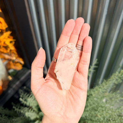 Ravenstone Crystals Blue Smoke Golden Healer Quartz "David"