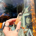 Ravenstone Crystals Blue Smoke Golden Healer Quartz "Enid"