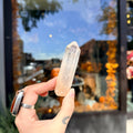 Ravenstone Crystals Blue Smoke Golden Healer Quartz "Evangeline"