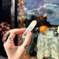 Ravenstone Crystals Blue Smoke Golden Healer Quartz "Ezra"