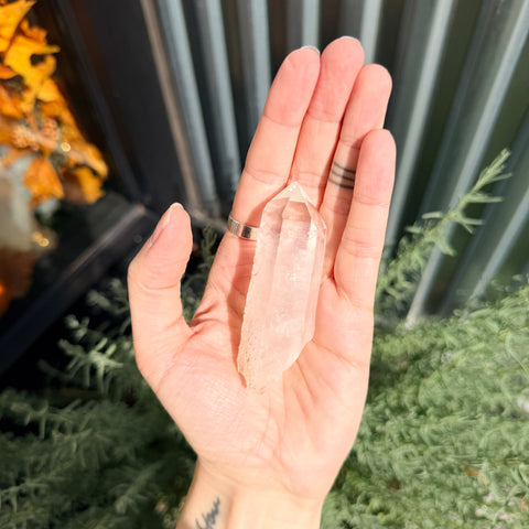 Ravenstone Crystals Blue Smoke Golden Healer Quartz "Kai"