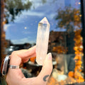 Ravenstone Crystals Blue Smoke Golden Healer Quartz "Layla"