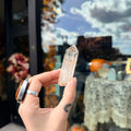 Ravenstone Crystals Blue Smoke Golden Healer Quartz "Liam"