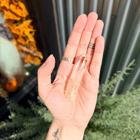 Ravenstone Crystals Blue Smoke Golden Healer Quartz "Orson"