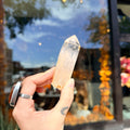 Ravenstone Crystals Blue Smoke Golden Healer Quartz "Penelope"