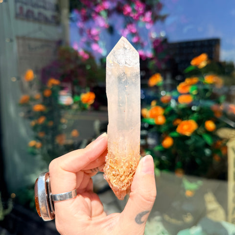 Ravenstone Crystals Blue Smoke Golden Healer Quartz "Sherry"