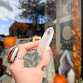 Ravenstone Crystals Blue Smoke Golden Healer Quartz "Silas"