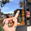 Ravenstone Crystals Blue Smoke Golden Healer Quartz "Theodore"