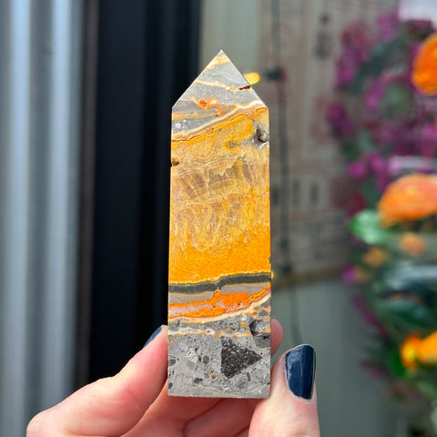 Ravenstone Crystals Bumblebee Jasper "Walter"