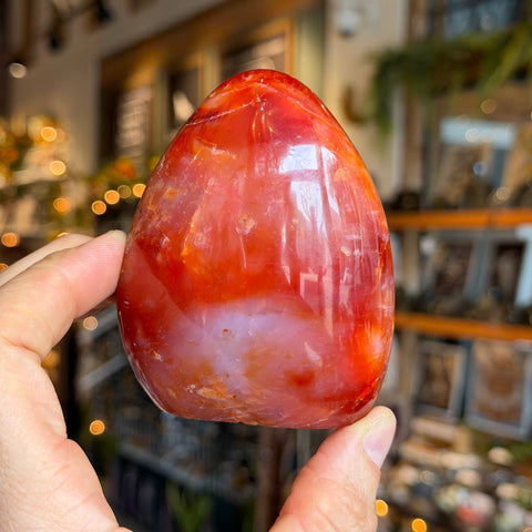 Ravenstone Crystals Carnelian "Audrey"