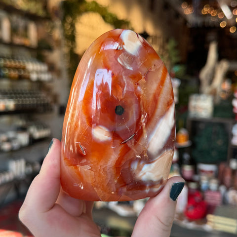 Ravenstone Crystals Carnelian "Danny"