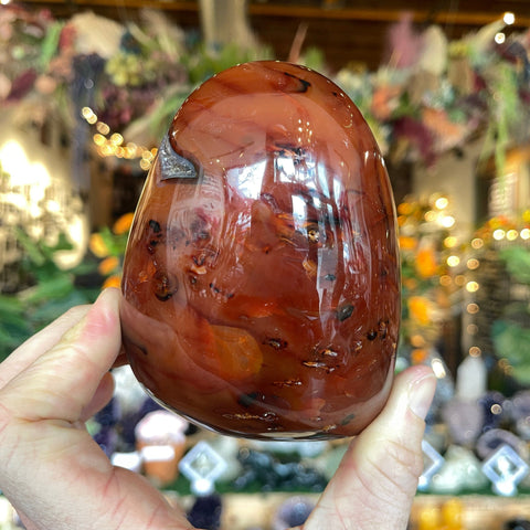 Ravenstone Crystals Carnelian "Derek"