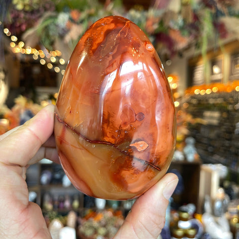 Ravenstone Crystals Carnelian "Kendra"