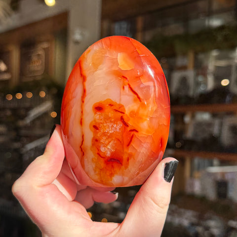 Ravenstone Crystals Carnelian "Lola"