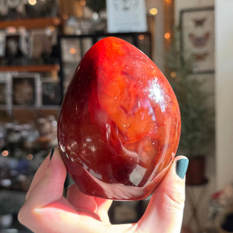 Ravenstone Crystals Carnelian "Maggie"