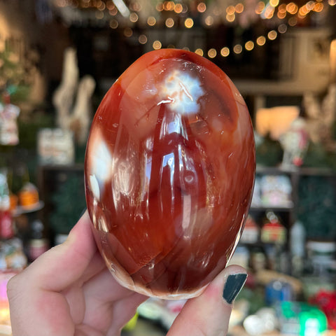 Ravenstone Crystals Carnelian "Oscar"