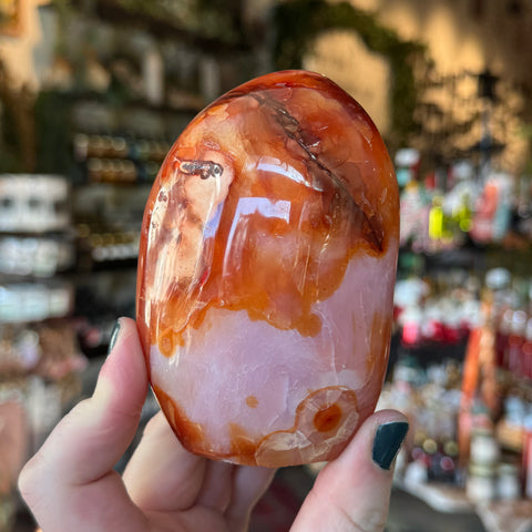 Ravenstone Crystals Carnelian "Susan"