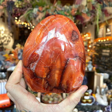 Ravenstone Crystals Carnelian "Thomasin"