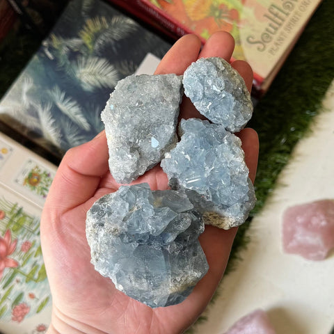 Ravenstone Crystals Celestite