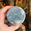 Ravenstone Crystals Celestite Sphere "Harriet"