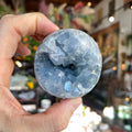 Ravenstone Crystals Celestite Sphere "Terry"
