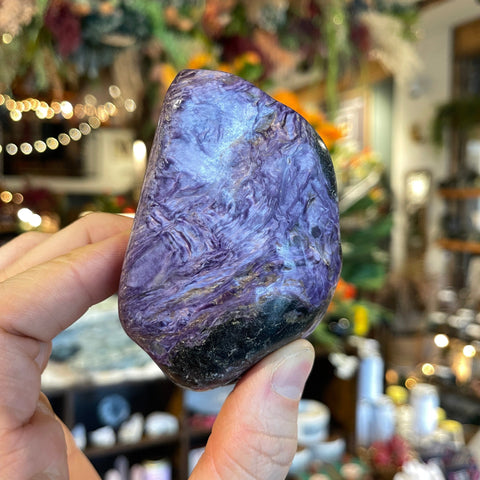 Ravenstone Crystals Charoite "Violet"