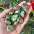 Ravenstone Crystals Chrysoprase Tumble