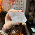 Ravenstone Crystals Clear Quartz Bunny "Peter"
