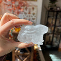 Ravenstone Crystals Clear Quartz Bunny "Peter"