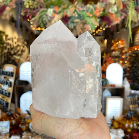 Ravenstone Crystals Clear Quartz "Christopher"