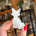 Ravenstone Crystals Clear Quartz Fox "Rufus"