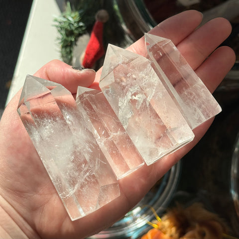 Ravenstone Crystals Clear Quartz Point