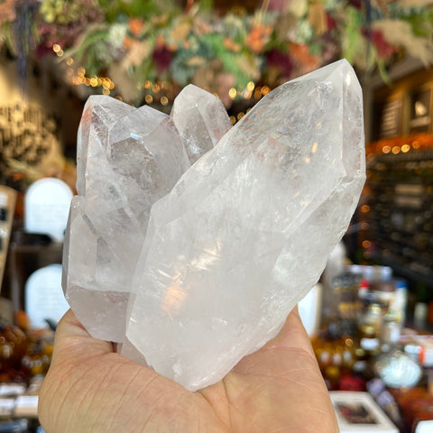 Ravenstone Crystals Clear Quartz "Santana"
