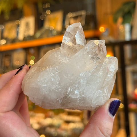 Ravenstone Crystals Clear Quartz "Silas"