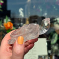 Ravenstone Crystals Clear Quartz Turtle "Natalie"