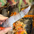 Ravenstone Crystals Crazy Lace Amethyst Feather "Aaliyah"