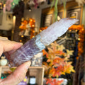 Ravenstone Crystals Crazy Lace Amethyst Feather "Alice"