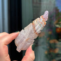 Ravenstone Crystals Crazy Lace Amethyst Feather "Alonzo"