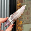 Ravenstone Crystals Crazy Lace Amethyst Feather "Avery"
