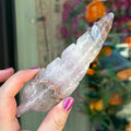 Ravenstone Crystals Crazy Lace Amethyst Feather "Cassidy"